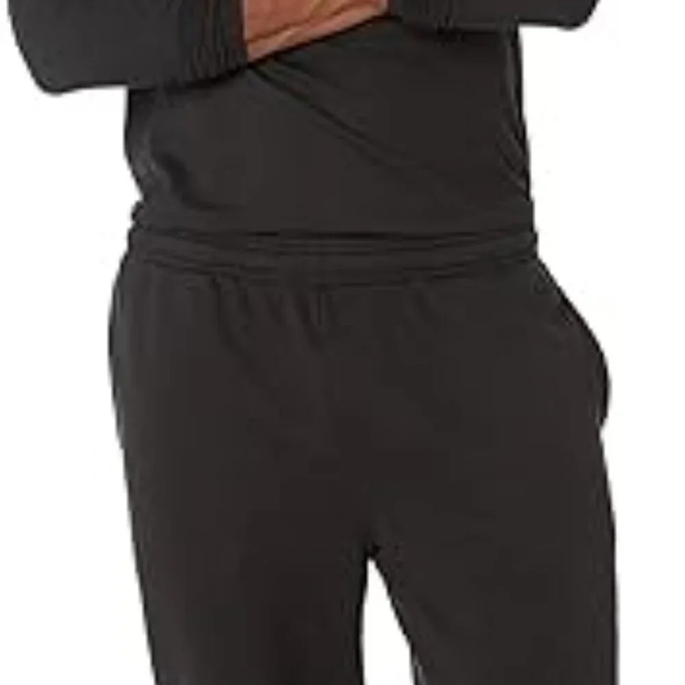 Amazon Essentials Men's Black Fleece Jogger Pants XL - Picture 7 of 8